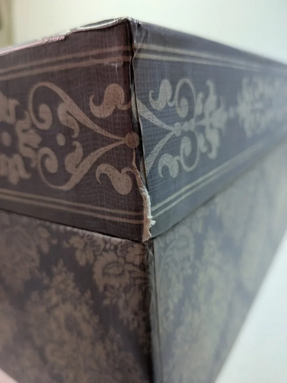 Punch Studio Paris France Suitcase Decor Box Metal Hardware Cottagecore